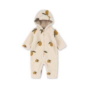 Jody Teddy Onesie GRS - Mon Grand Citron Sage, Konges Sloejd in size 6M